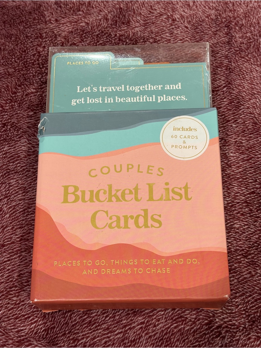 The Couples Bucket List Card Deck